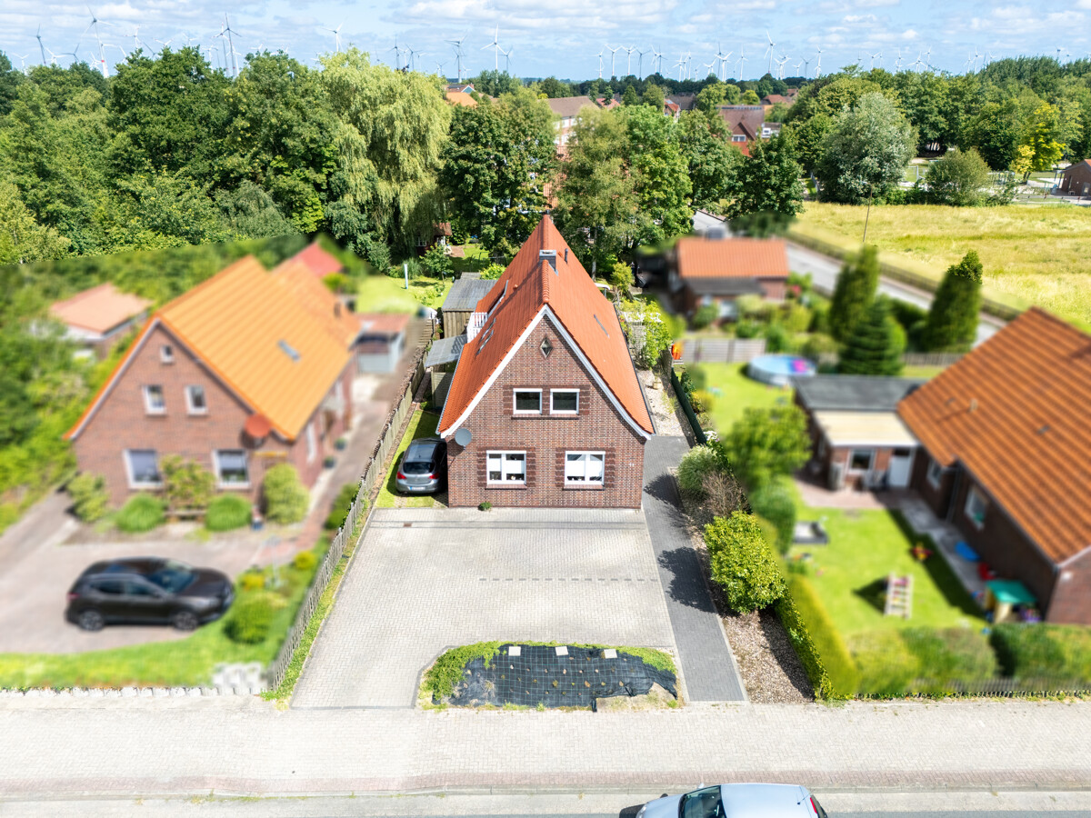 Blick auf die Immobilie