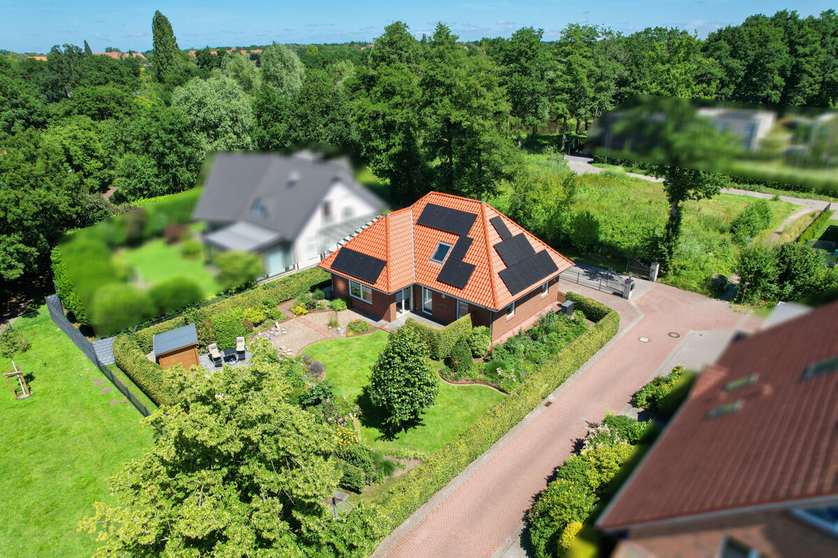 Blick auf die Immobilie