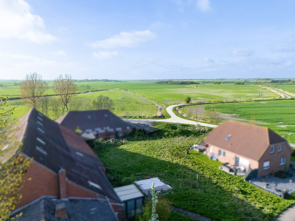 Blick auf das Grundstück