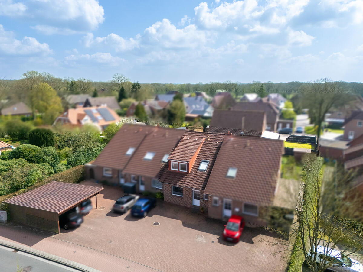 Blick auf die Immobilie