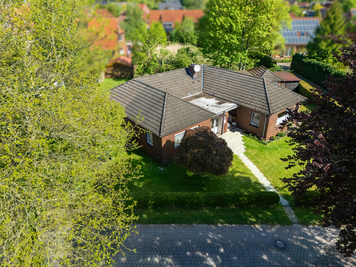 Blick auf die Immobilie