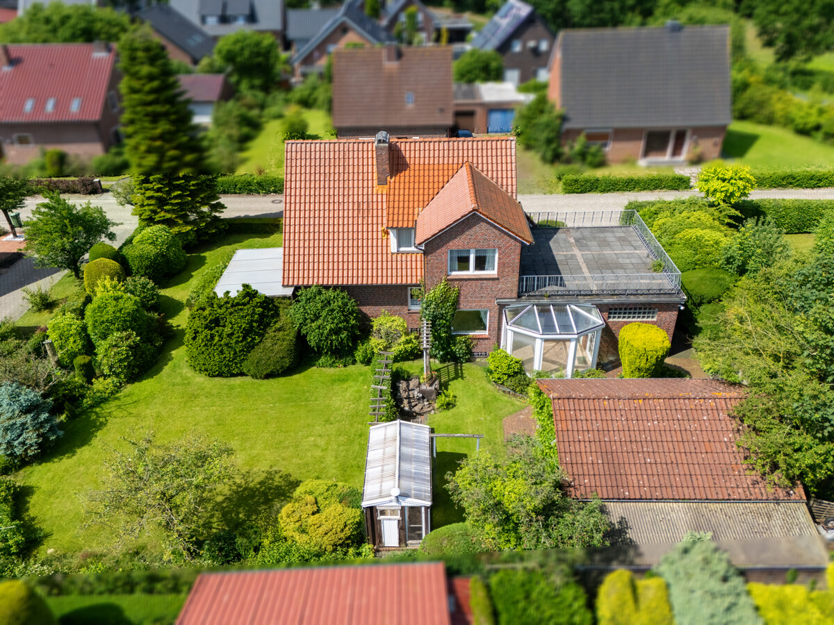 Blick auf die Immobilie