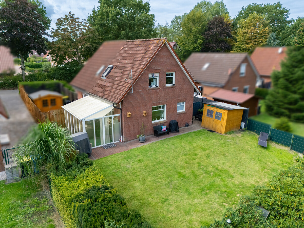 Blick auf die Immobilie