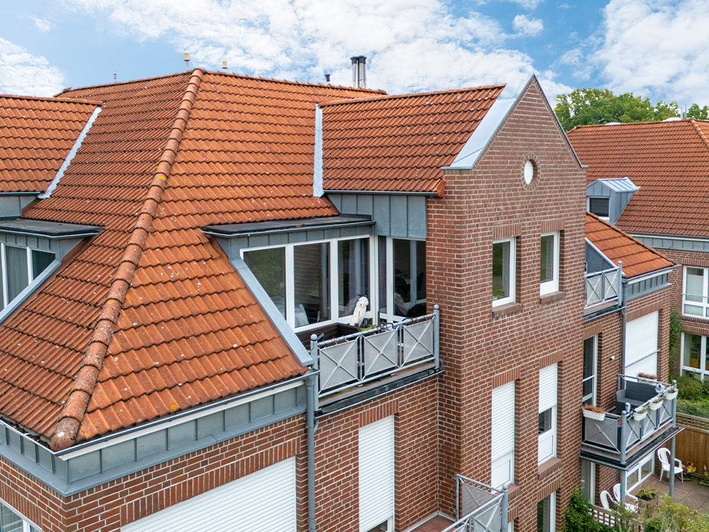 Blick auf die Wohnung