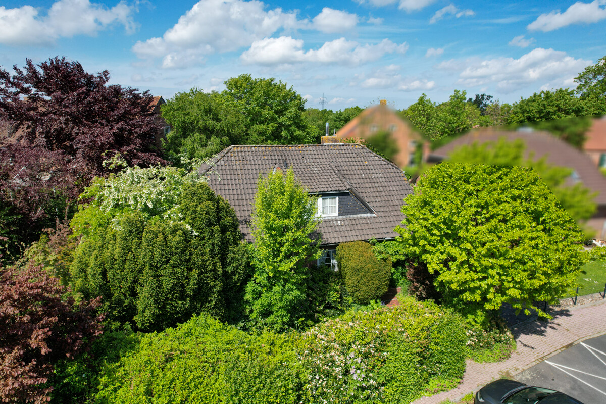 Blick auf die Immobilie