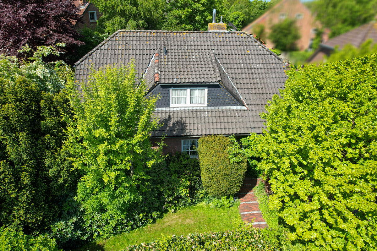Blick auf die Immobilie