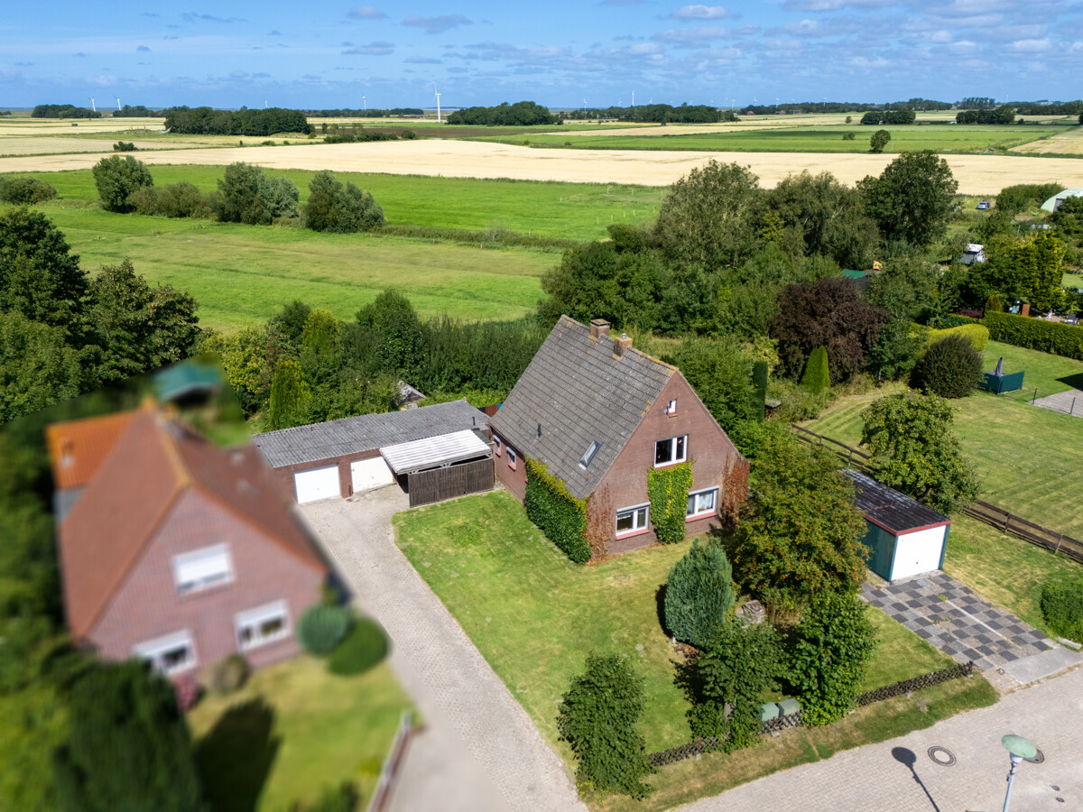 Blick auf die Immobilie