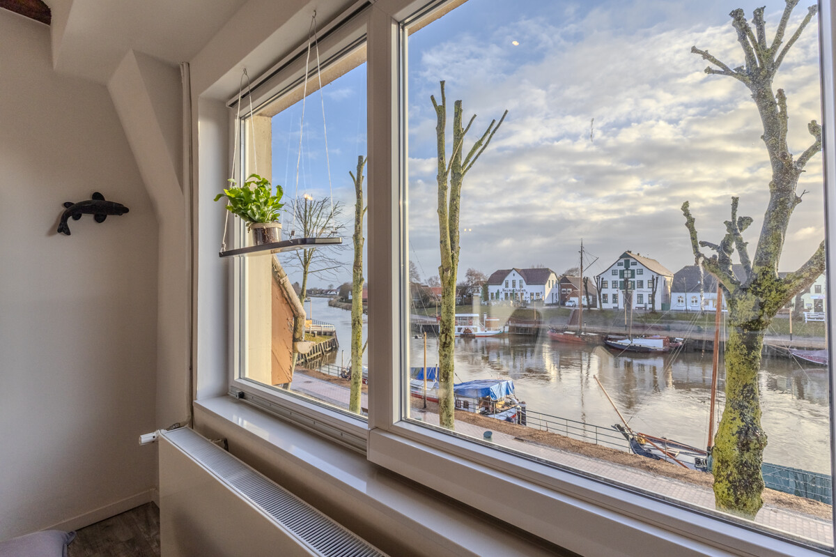 Blick aus dem Wohnzimmerfenster