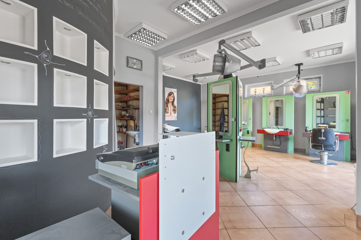 Kassenbereich Friseursalon