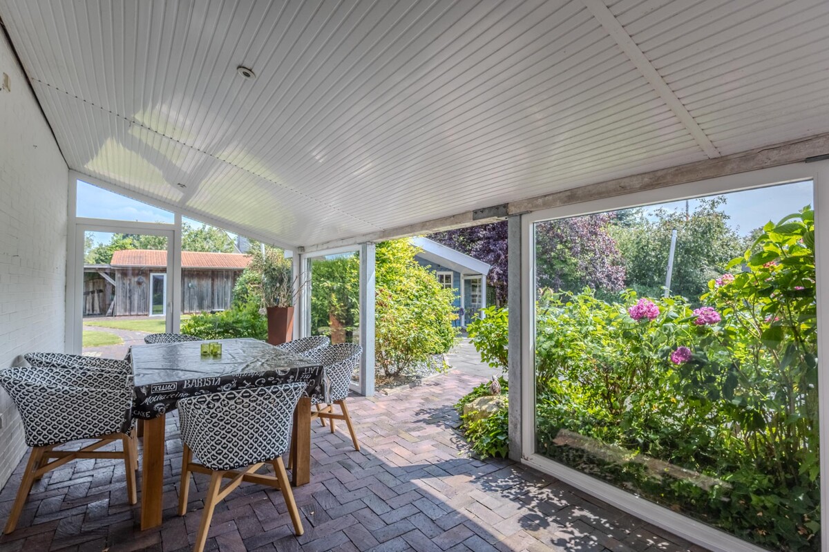 Überdachte Terrasse