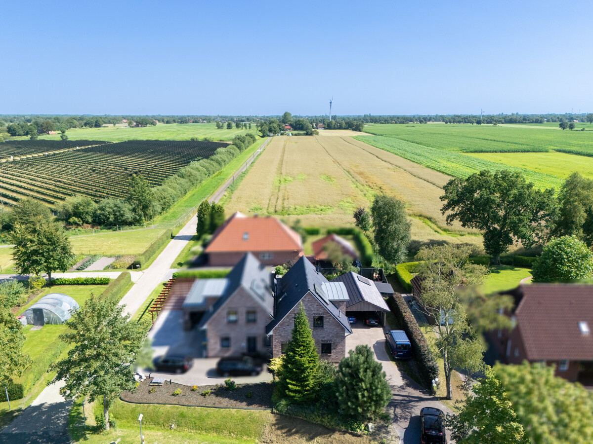 Luftaufnahme Straßenansicht