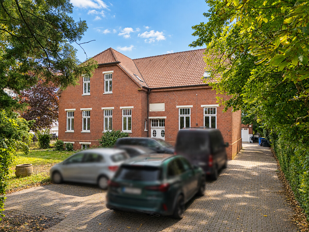 Blick auf die Immobilie