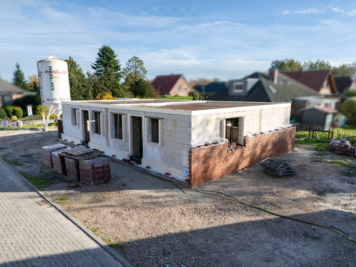 Blick auf die Immobilie