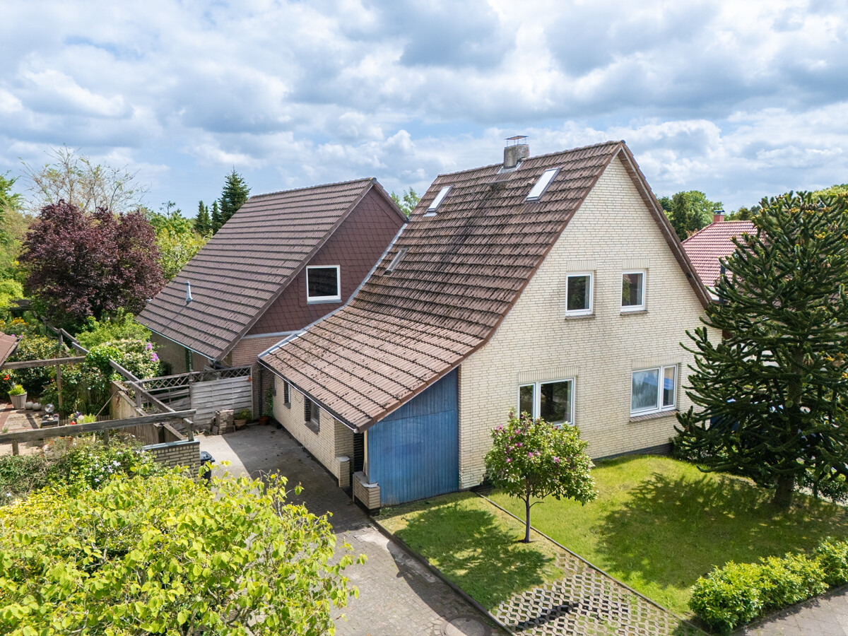 Blick auf die Immobilie