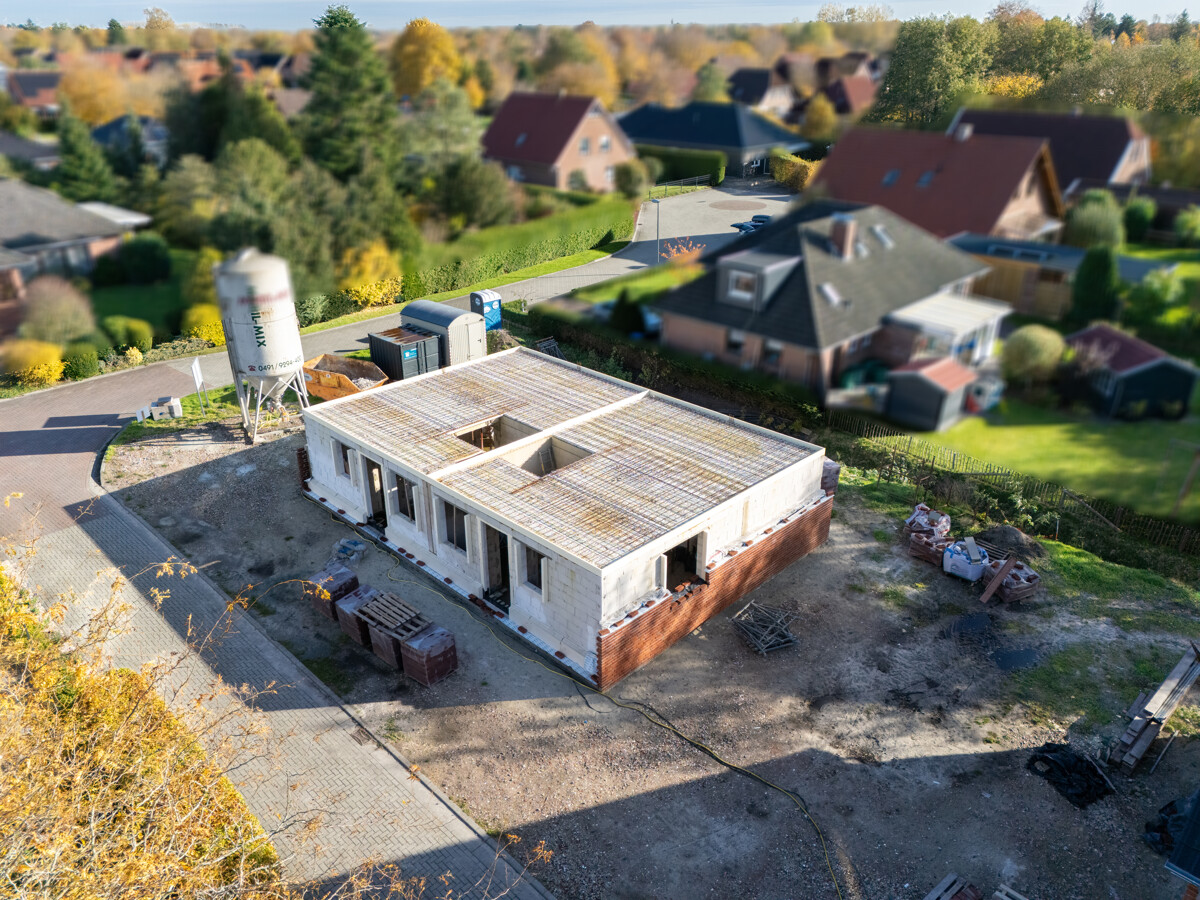 Blick auf die Immobilie